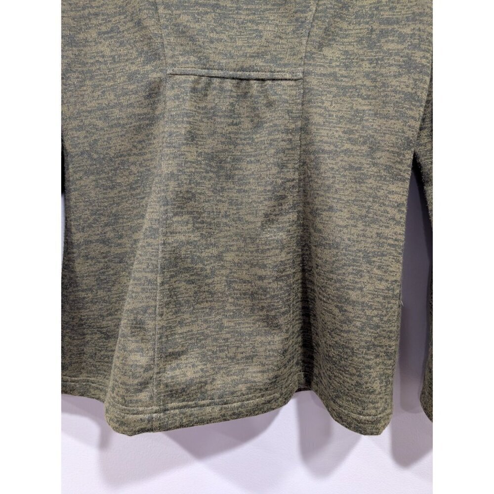 Prana Women's Martina Heathered Green Soft-Shell Jacket Full Zip Military Sz XS - Picture 14 of 16